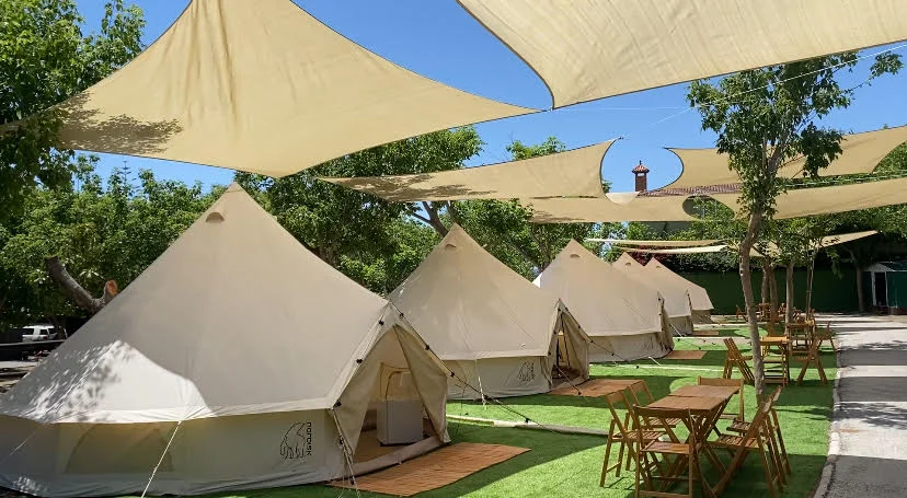 tiendas glamping