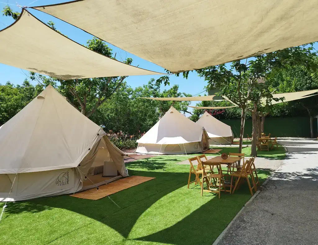Tiendas glamping